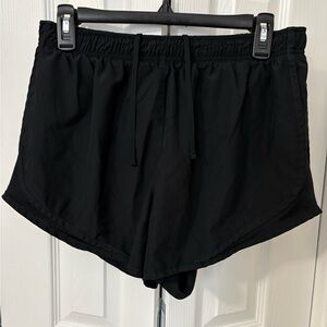 Nike Women's Jet Black Athletic Shorts